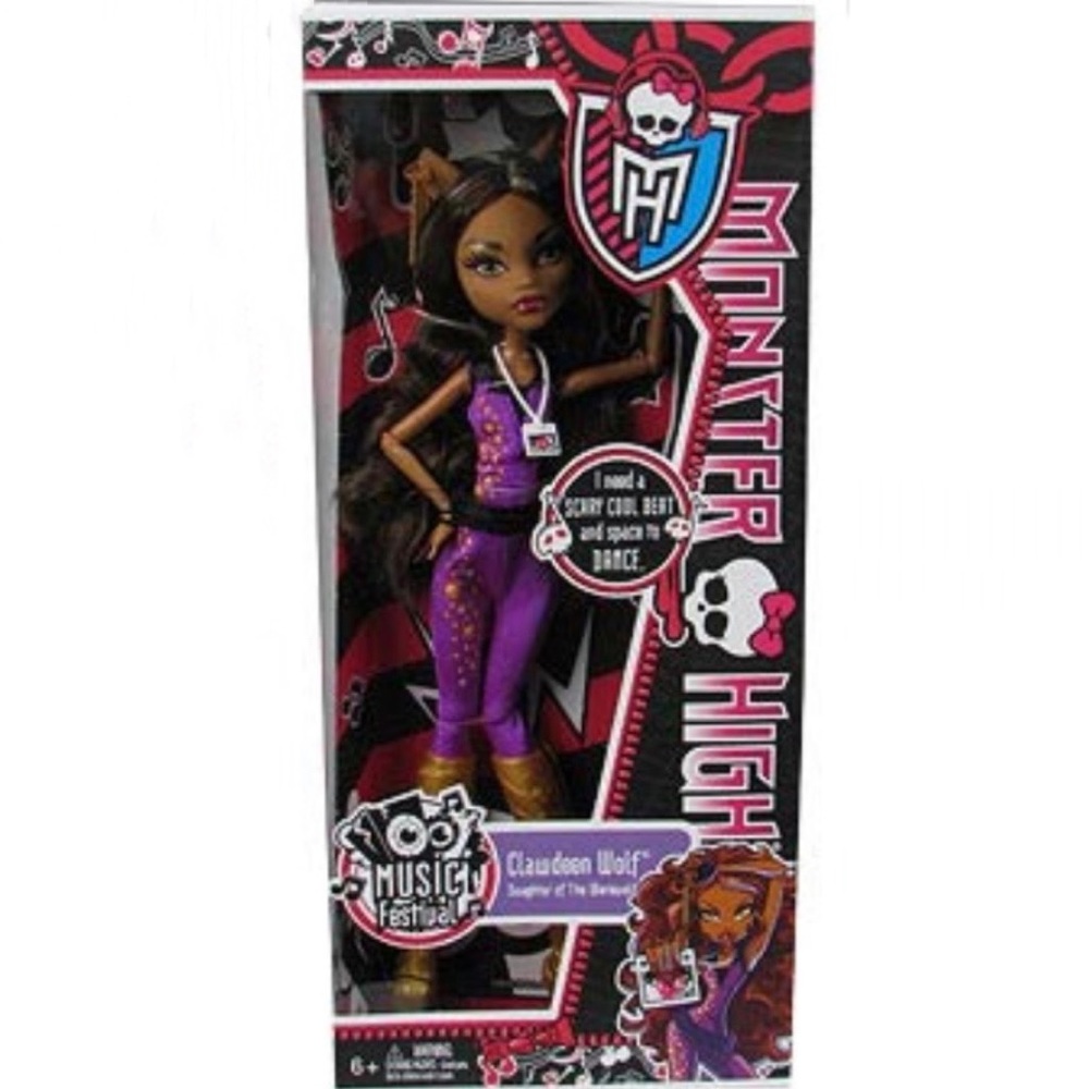 Monster Clawdeen Wolf Doll